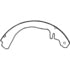 Centric 111.03511 Drum Brake Shoe Premium Brake Shoes