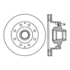 Centric 120.65038 Disc Brake Rotor and Hub Assembly Premium Brake Rotor