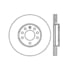 120.38019 by CENTRIC - Centric Premium High Carbon Alloy Brake Rotor