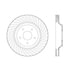 120.62047 by CENTRIC - Premium Brake Rotor