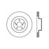 125.47018 by CENTRIC - Centric Premium High Carbon Alloy Brake Rotor