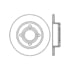 120.33044 by CENTRIC - Premium Brake Rotor