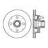 Centric 120.61008 Disc Brake Rotor and Hub Assembly Premium Brake Rotor