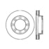 Centric 120.66004 Disc Brake Rotor Premium Brake Rotor