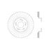 120.40078 by CENTRIC - Premium Brake Rotor