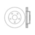 Centric 120.44070 Disc Brake Rotor Premium Brake Rotor