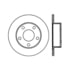 Centric 125.33058 Disc Brake Rotor Centric Premium High Carbon Alloy Brake Rotor