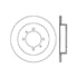 Centric 120.39028 Disc Brake Rotor Centric Premium High Carbon Alloy Brake Rotor