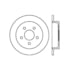 125.62058 by CENTRIC - Centric Premium High Carbon Alloy Brake Rotor