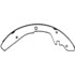 Centric 111.05031 Drum Brake Shoe Centric Premium Brake Shoes