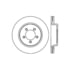 125.65091 by CENTRIC - Premium High-Carbon Rotor