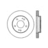 Centric 125.46042 Disc Brake Rotor Centric Premium High Carbon Alloy Brake Rotor