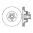 Centric 120.67000 Disc Brake Rotor and Hub Assembly Premium Brake Rotor