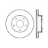 Centric 120.61012 Disc Brake Rotor Premium Brake Rotor