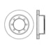 Centric 120.62067 Disc Brake Rotor Premium Brake Rotor