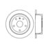 120.49002 by CENTRIC - Premium Brake Rotor