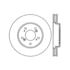 Centric 120.40066 Disc Brake Rotor Premium Brake Rotor