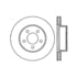 Centric 125.65054 Disc Brake Rotor Centric Premium High Carbon Alloy Brake Rotor