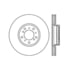 Centric 120.34058 Disc Brake Rotor Premium Brake Rotor