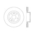 Centric 120.51036 Disc Brake Rotor Premium Brake Rotor