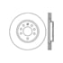 Centric 120.38009 Disc Brake Rotor Premium Brake Rotor