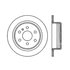 120.35107 by CENTRIC - Premium Brake Rotor