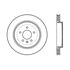Centric 120.62088 Disc Brake Rotor Premium Brake Rotor