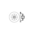 Centric 121.67047 Disc Brake Rotor C-Tek Standard Brake Rotor