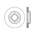 Centric 121.33002 Disc Brake Rotor C-Tek Standard Disc Brake Rotor - 10.07 in. Outside Diameter