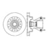 Centric 125.65074 Brake Hydraulic Line Premium High-Carbon Rotor