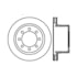 Centric 125.67062 Disc Brake Rotor Centric Premium High Carbon Alloy Brake Rotor
