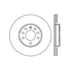 Centric 120.38017 Disc Brake Rotor Centric Premium High Carbon Alloy Brake Rotor