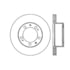 Centric 120.37028 Disc Brake Rotor Premium Brake Rotor