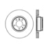 Centric 120.34043 Disc Brake Rotor Premium Brake Rotor