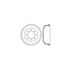Centric 122.65027 Brake Drum Prm Brake Drum