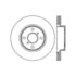 Centric 120.44124 Disc Brake Rotor Premium Brake Rotor