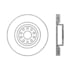 Centric 120.33066 Disc Brake Rotor Premium Brake Rotor