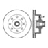 Centric 120.65023 Disc Brake Rotor and Hub Assembly Premium Brake Rotor