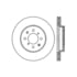 125.40021 by CENTRIC - Centric Premium High Carbon Alloy Brake Rotor