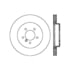 Centric 120.34053 Disc Brake Rotor Premium Brake Rotor