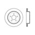 Centric 125.61073 Disc Brake Rotor Centric Premium High Carbon Alloy Brake Rotor