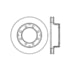 Centric 125.65012 Disc Brake Rotor Centric Premium High Carbon Alloy Brake Rotor