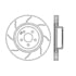 128.35068 by CENTRIC - Centric Premium OE Style Drilled Brake Rotor