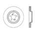 120.40044 by CENTRIC - Centric Premium Brake Rotor