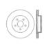 120.62044 by CENTRIC - Premium Brake Rotor