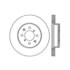 Centric 120.40018 Disc Brake Rotor Premium Brake Rotor