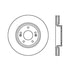 121.51030 by CENTRIC - C-Tek Standard Brake Rotor