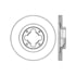 Centric 120.47009 Disc Brake Rotor Premium Brake Rotor
