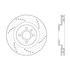 Centric 120.22022 Disc Brake Rotor Centric Premium High Carbon Alloy Brake Rotor