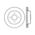 Centric 120.61023 Disc Brake Rotor Premium Brake Rotor